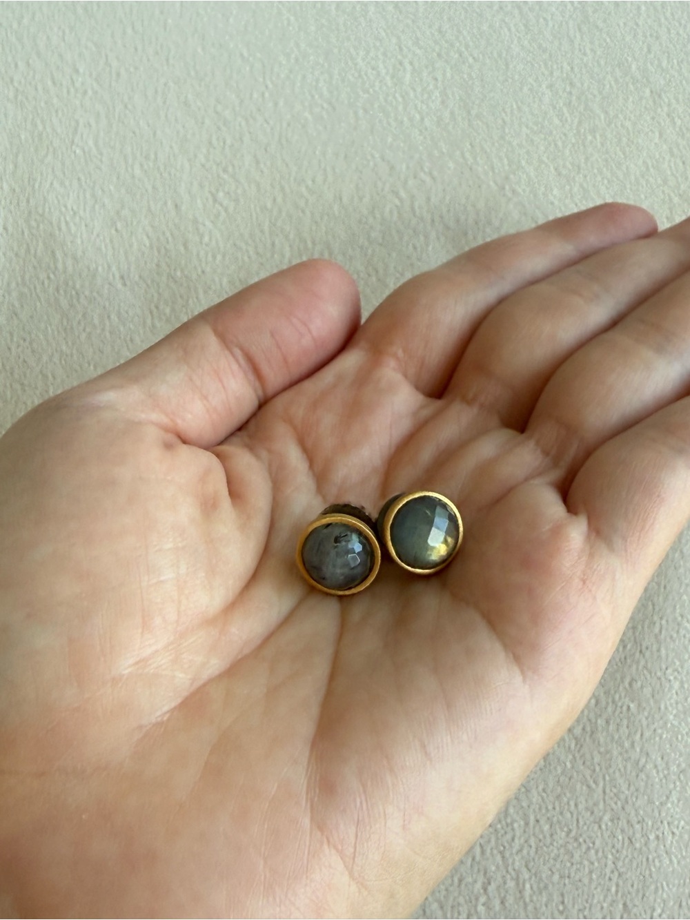 Signature Labradorite Earrings - Picture 6 of 6